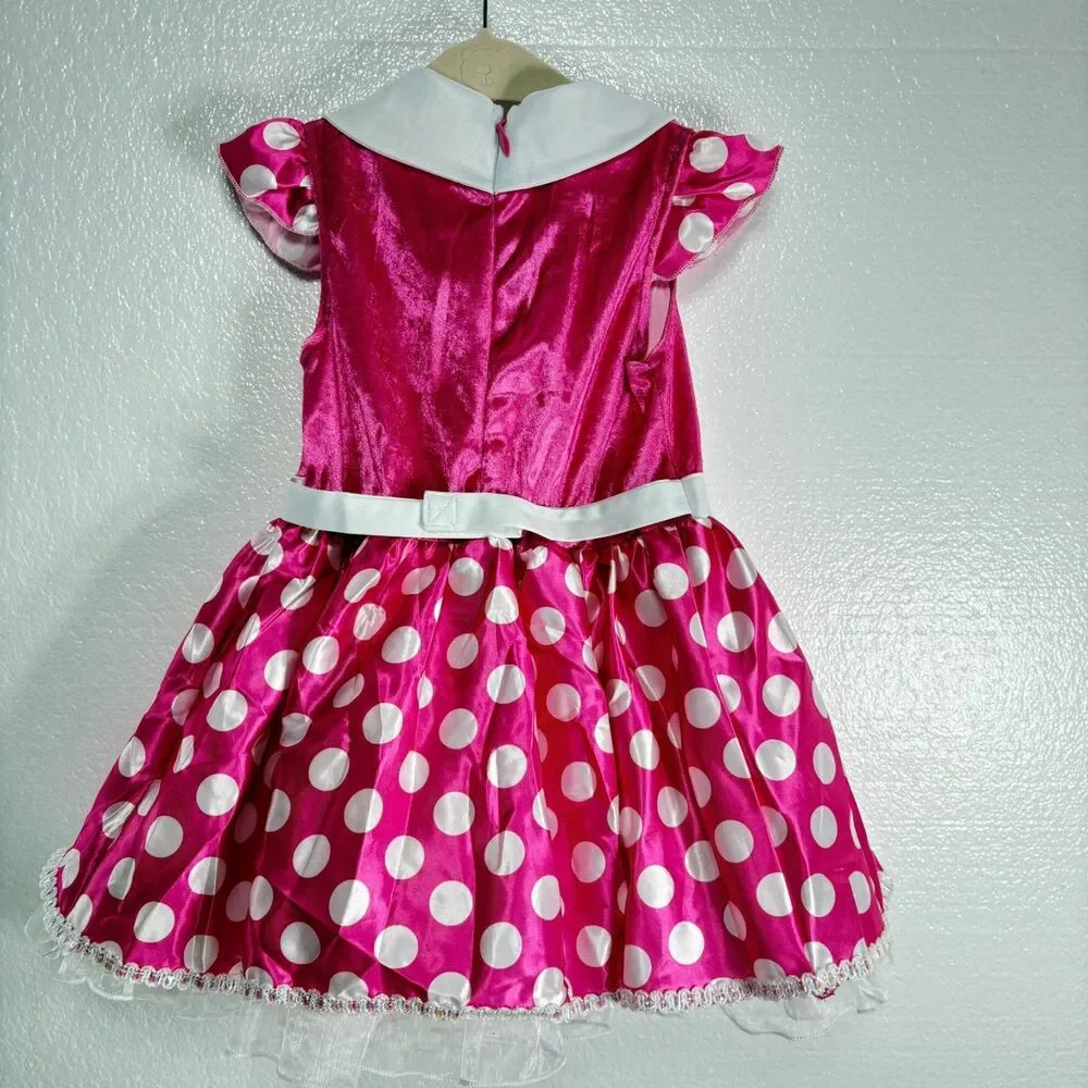 Disney Mickey and Friends Spirit Halloween Store Minnie Mouse Costume 3-4T Pink